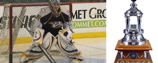 Nashville’s Pekka Rinne nominated for Vezina… On the morning of a critical Game 5, Nashville Predators goaltender Pekka Rinne started his day off right. He was officially nominated for the Vezina Trophy, awarded annually to the...