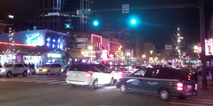 downtown Nashville