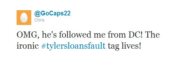 SLOAN TWEET - gocaps22