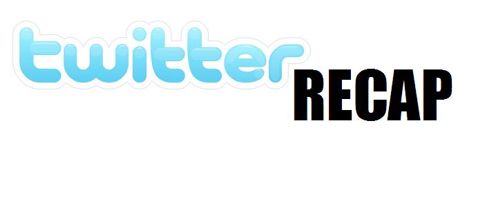 Twitter recap