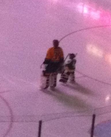 Lindback and little goalie (roohound)