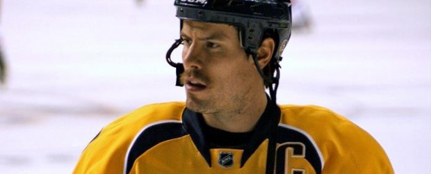 Shea Weber drafted by Team Alfredsson… Chara locks up the slapshot competition by picking Weber.