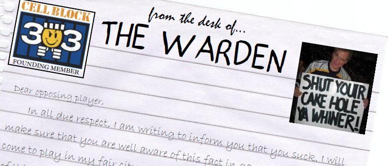 From the desk of The Warden 2