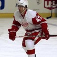 PRESS RELEASE: Helm out for playoffs after injury Wednesday night… The Red Wings forward took a skate to the forearm in the first period of Wednesday night's Game 1.