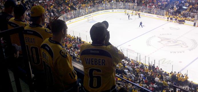 Preds fans cheering recap