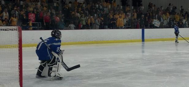 Smash Mob goalie pic