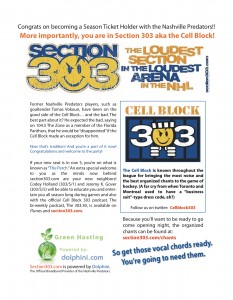 303 Select A Seat Flyer Select-A-Seat Flyer